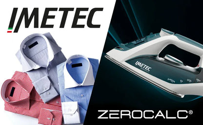 Imetec ZeroCalc Z1 2500 Dry & Steam Iron - Stainless Steel Soleplate, 2200W - Gomix Brands Outlet