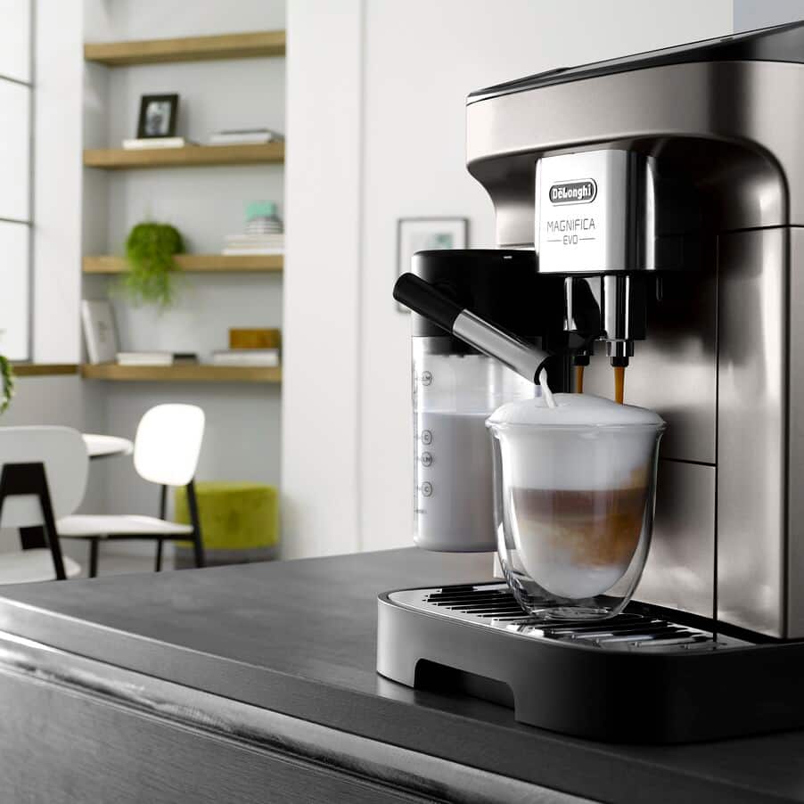 DeLonghi Magnifica Evo ECAM290.81.TB Automatic Coffee Maker Titanium Black