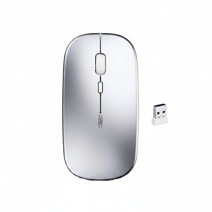 Inphic PM1/PM1BS Rechargeable Silent Click Wireless Bluetooth USB Mouse