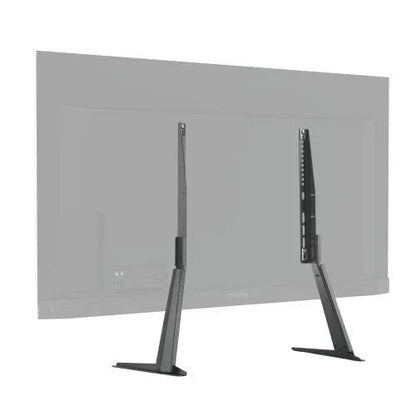 LUMI Minimalist Tabletop TV Stand LDT03-21L Black, 50kg Capacity - Gomix Brands Outlet