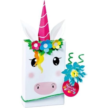 Ravensburger Creative Unicorn Paper Art Kit with Flowers