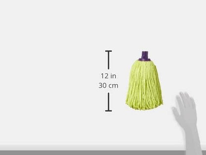 Rayen Mery Microfiber Flat Mop 36cm Purple Yellow High Absorption