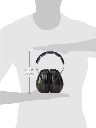 3M Peltor Optime II Green Earmuff with 31dB Noise Reduction