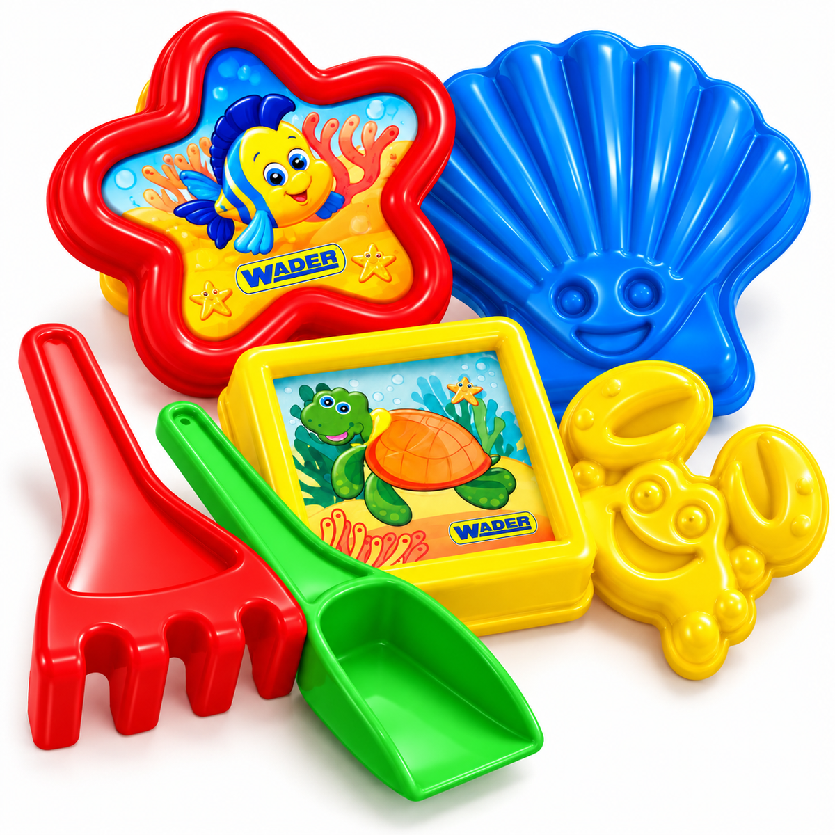 WADER Summer Toys Set 6Pcs