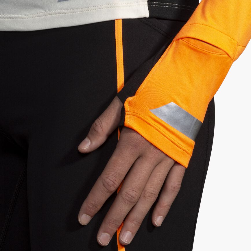 Women's Brooks Run Visible Half Zip 2.0 Reflective Running Top