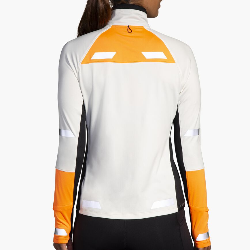 Women's Brooks Run Visible Half Zip 2.0 Reflective Running Top