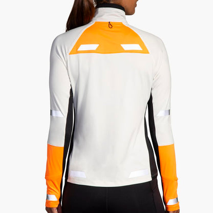 Women's Brooks Run Visible Half Zip 2.0 Reflective Running Top