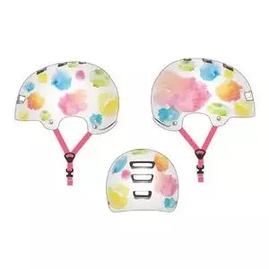 FISCHER Kids' BMX Splash Bike Helmet, EPS Inner Shell, Adjustable Fit XS/S