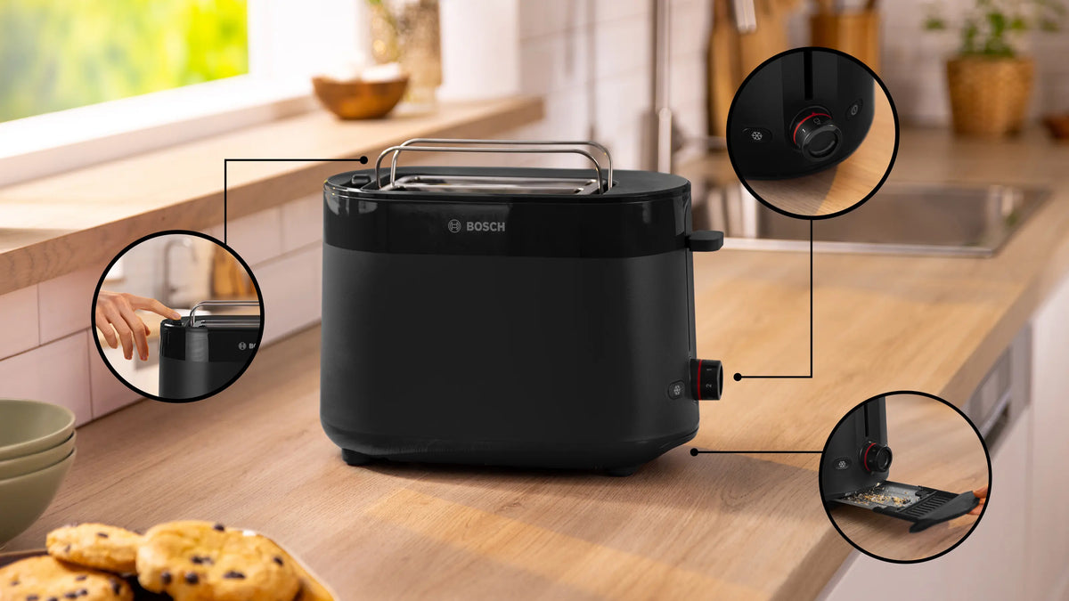 Bosch MyMoment TAT2M123 Compact Toaster 950W