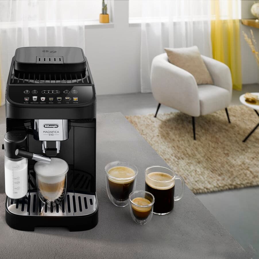 DeLonghi Magnifica Evo ECAM292.81.B Automatic Espresso Machine Black