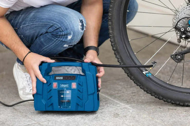 Scheppach Air Force 5 Mobile Compressor Kit 12V/230V with Accessories - Gomix Brands Outlet