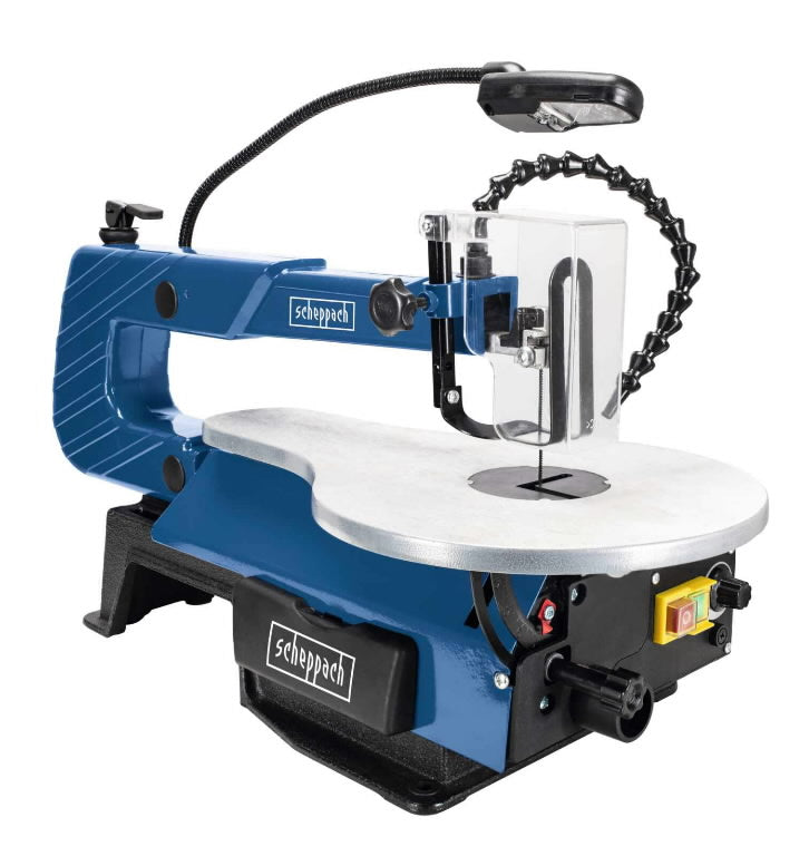 Scheppach SD1600V Variable Speed Scroll Saw with LED Light and Blower