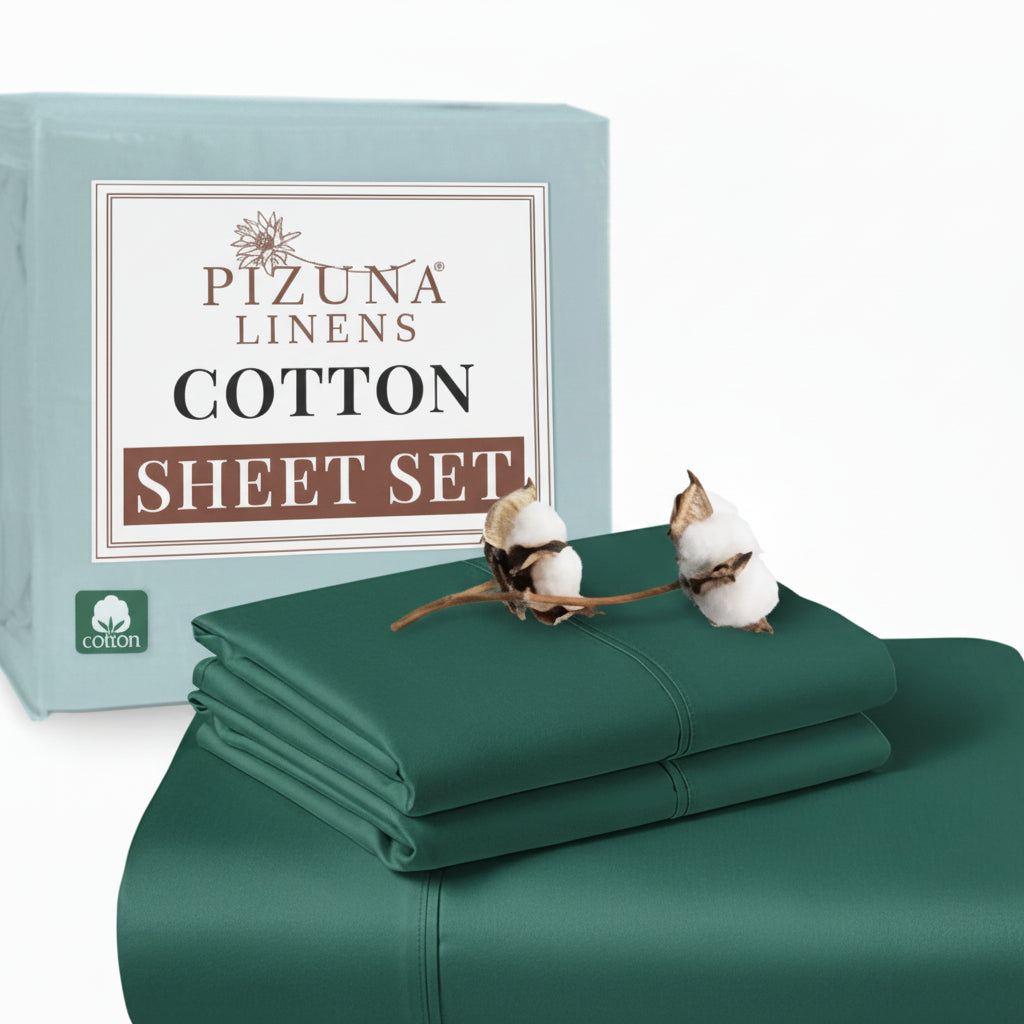 Pizuna 400TC 100% long staple cotton premium sateen bed linen