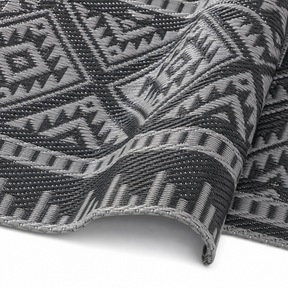 Geometric Rug Woven Indoor & Outdoor Rug