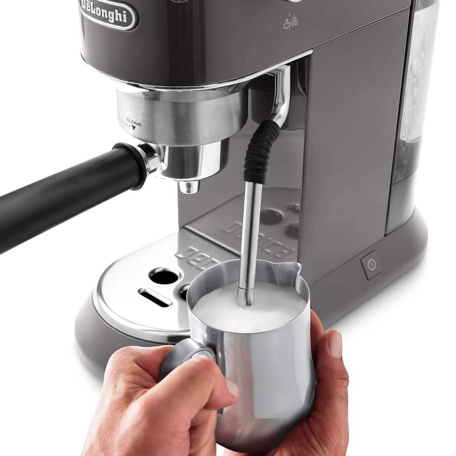 DeLonghi EC885.GY Dedica Arte Manual Coffee Maker Grey 0132106255