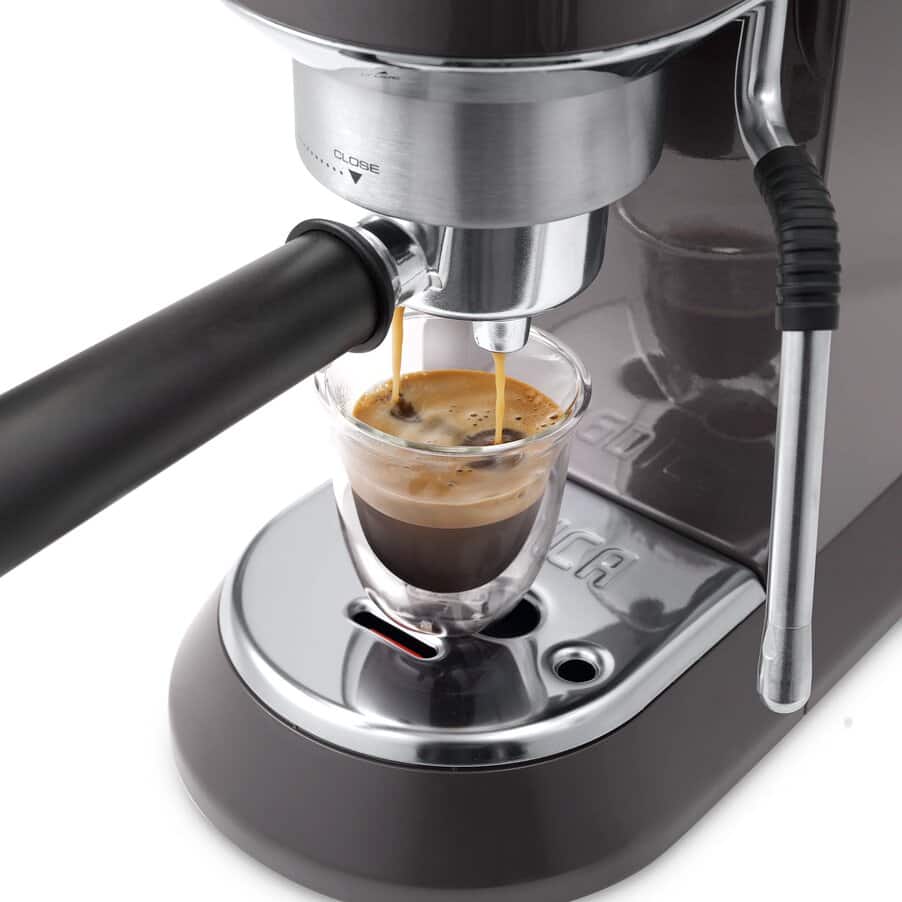 DeLonghi EC885.GY Dedica Arte Manual Coffee Maker Grey 0132106255