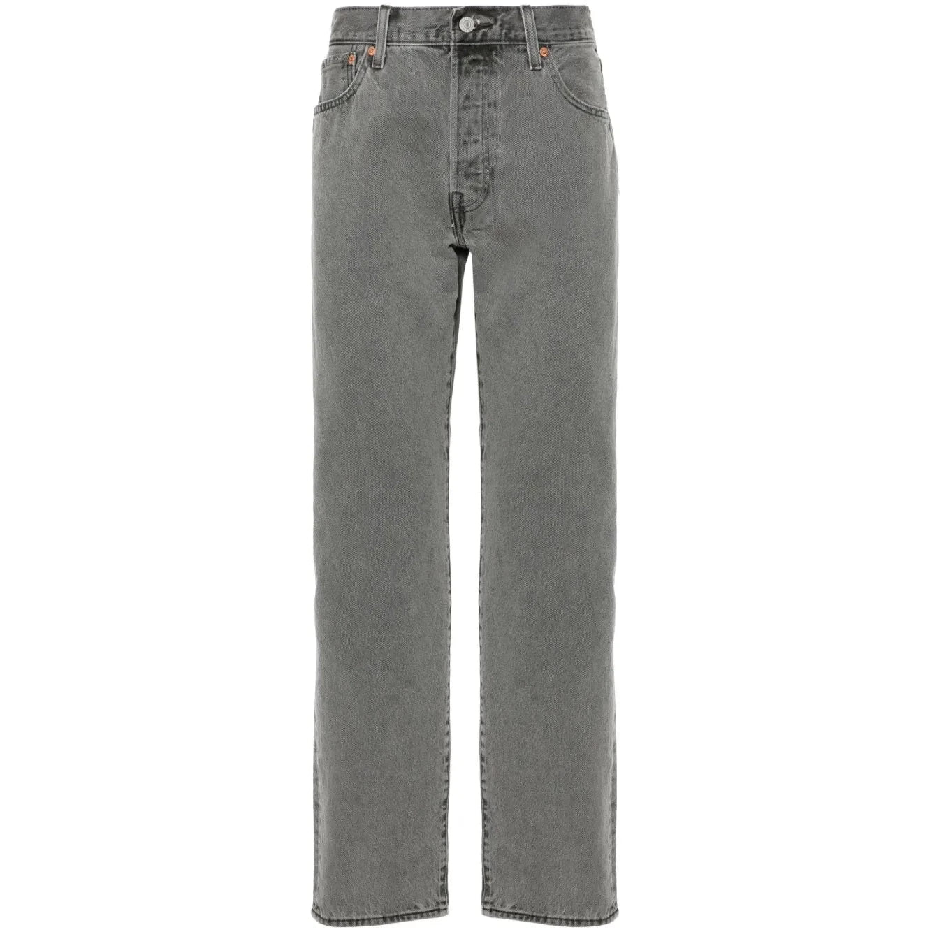 Men's Levi's 501® Original Straight Leg Washed Ash Grey Denim Jeans
