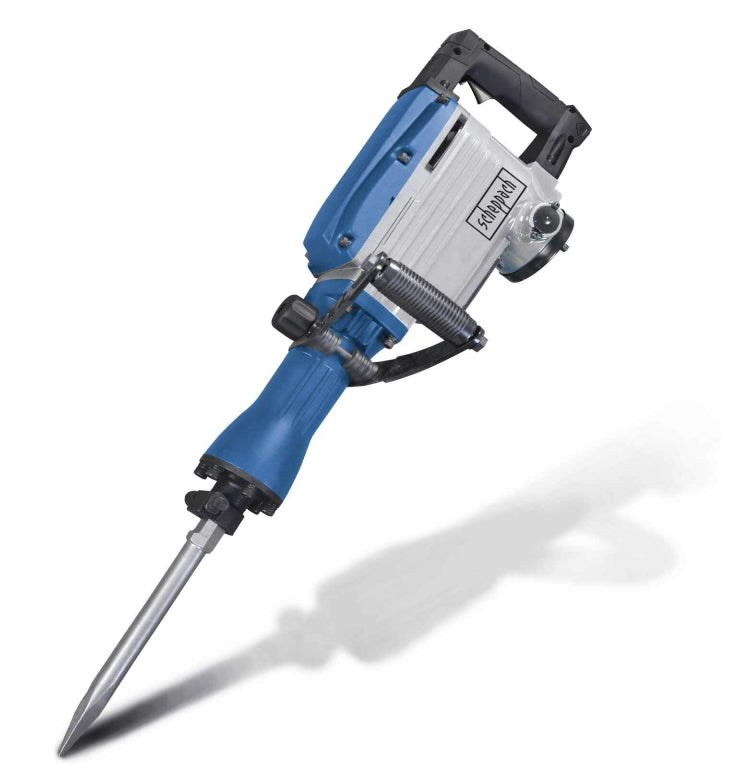 Powerful Scheppach AB1600 Electric Demolition Hammer for Concrete & Masonry