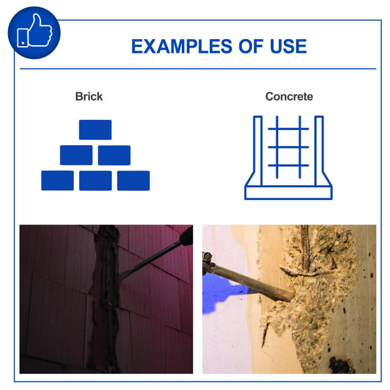 Scheppach AB1500X 1300W SDS-Max Demolition Hammer 20J Anti-Vibration