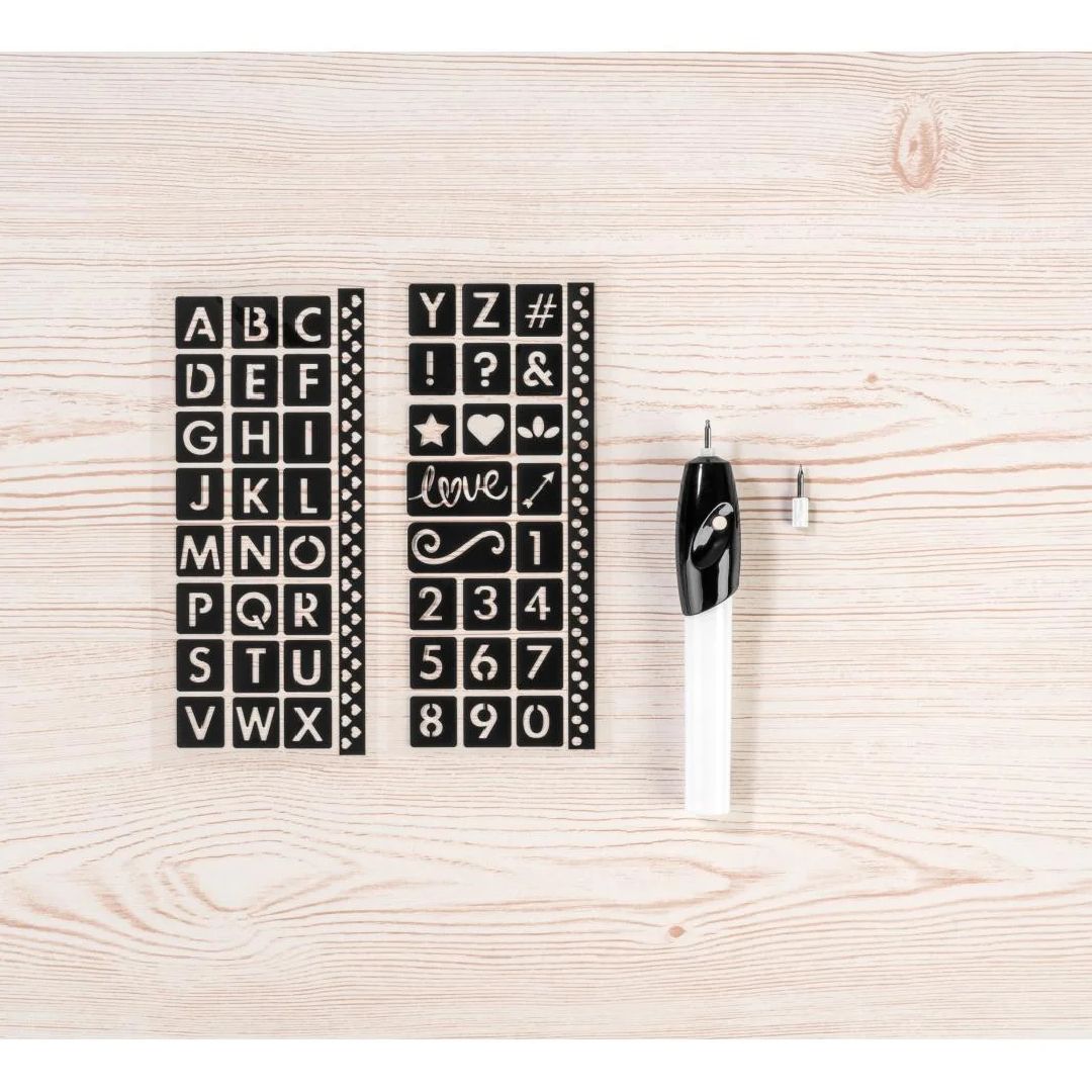 Crelando Engraving Pen 5-Piece Kit