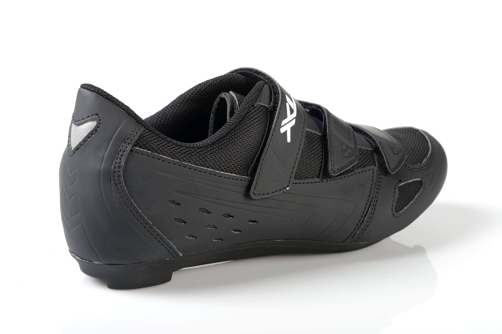 XLC CB-R04 Black Lightweight Road Cycling Shoe with Velcro