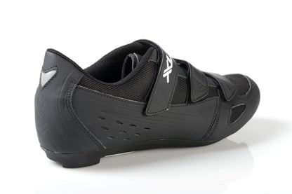 XLC CB-R04 Black Lightweight Road Cycling Shoe with Velcro