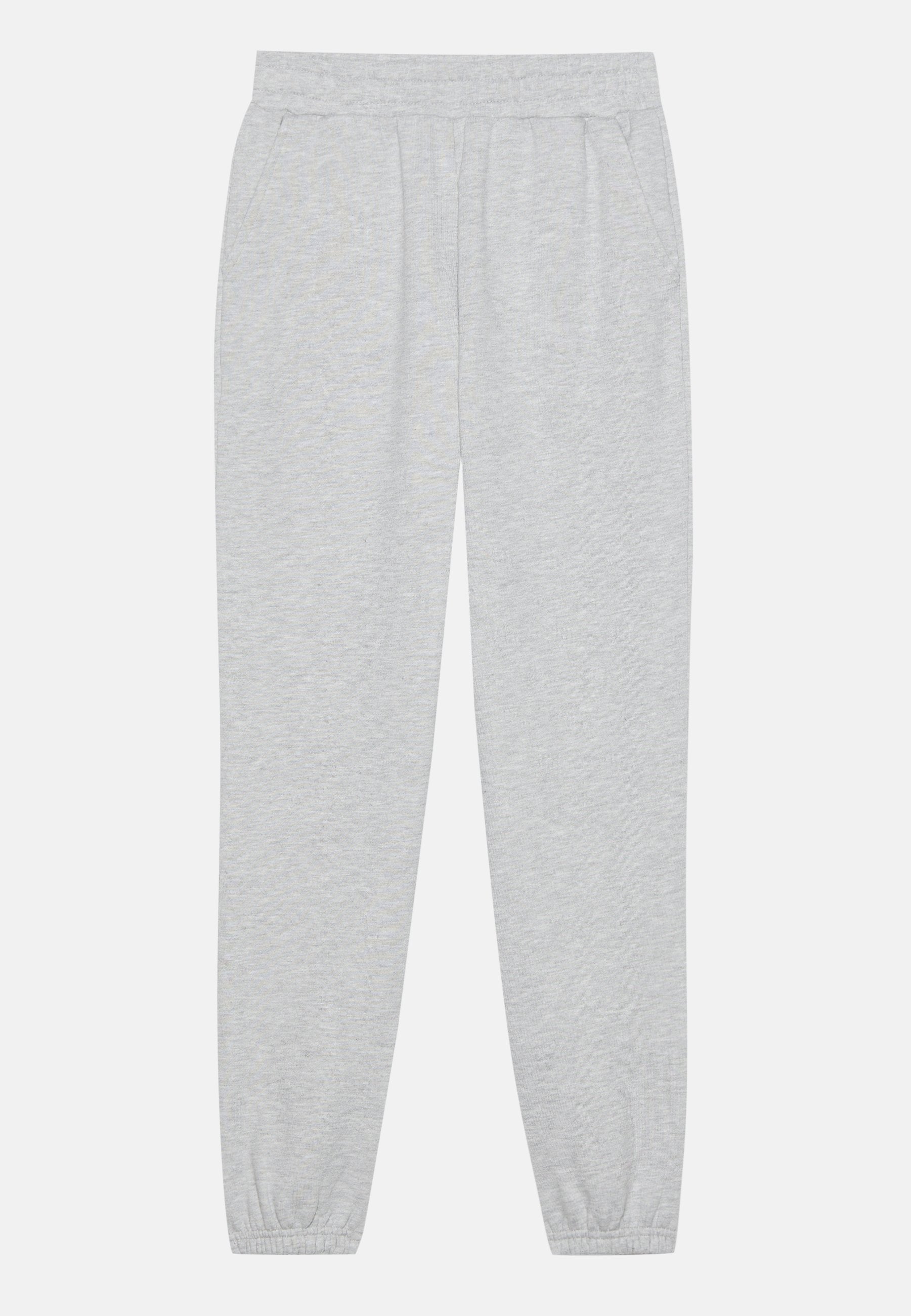 Even&Odd Women's Mottled Light Grey Cotton Blend Zip-Neck Tracksuit Set