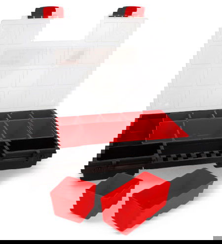 Kistenberg NORB35 Organizer Box with 11 Removable Compartments for Small Parts