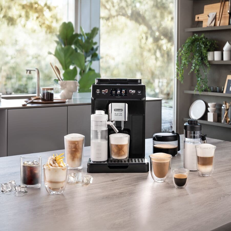 De'Longhi Eletta Explore ECAM452.67.G Automatic Coffee Maker Dark Grey