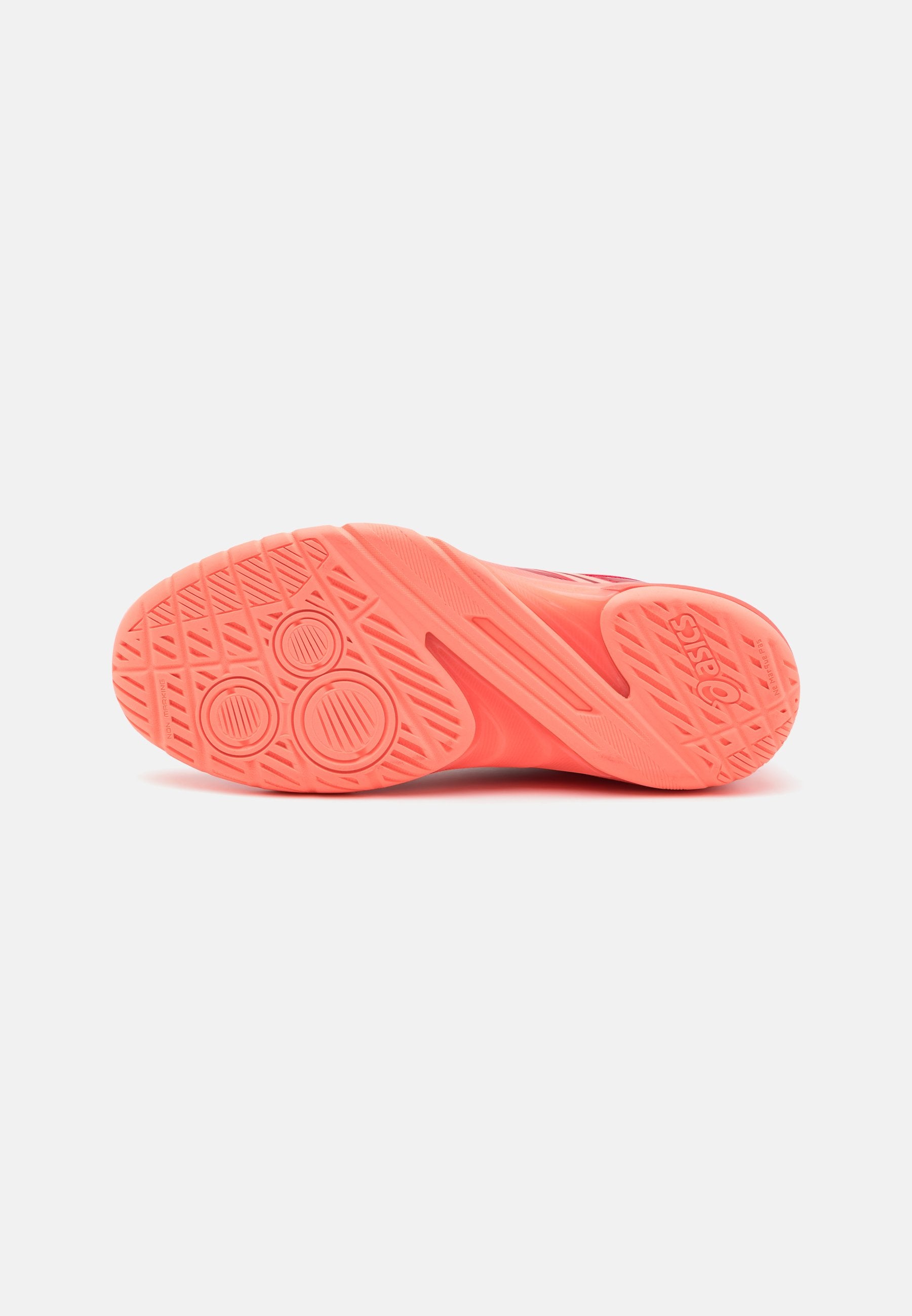 ASICS Powerbreak FF Handball Shoes: Speed Red, Breathable, Agile Performance