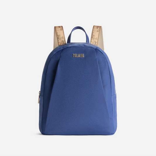 Alviero Martini Women's Nylon Eco Vibe Backpack Denim Blue