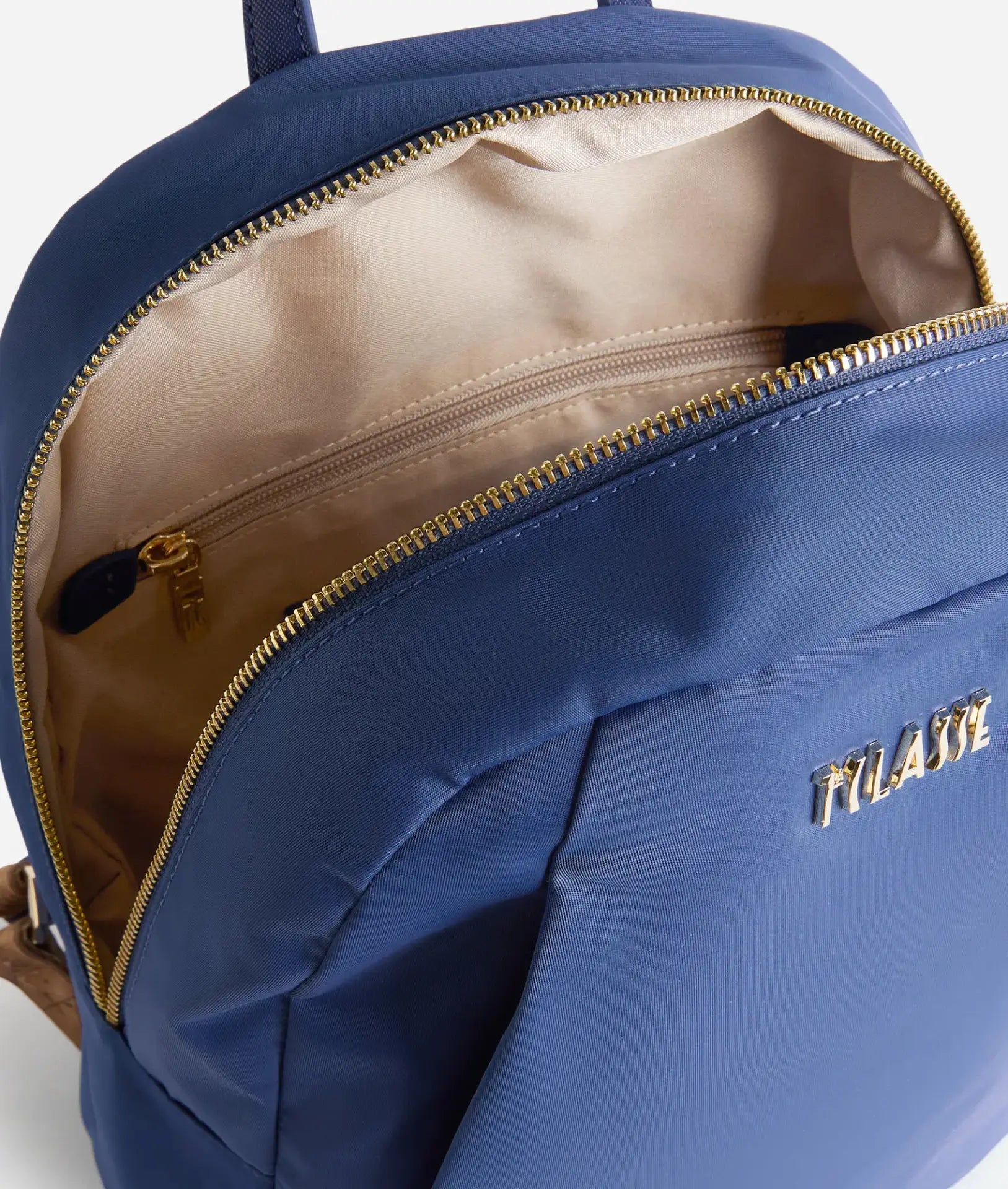Alviero Martini Women's Nylon Eco Vibe Backpack Denim Blue