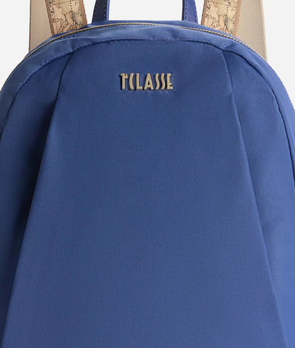 Alviero Martini Women's Nylon Eco Vibe Backpack Denim Blue