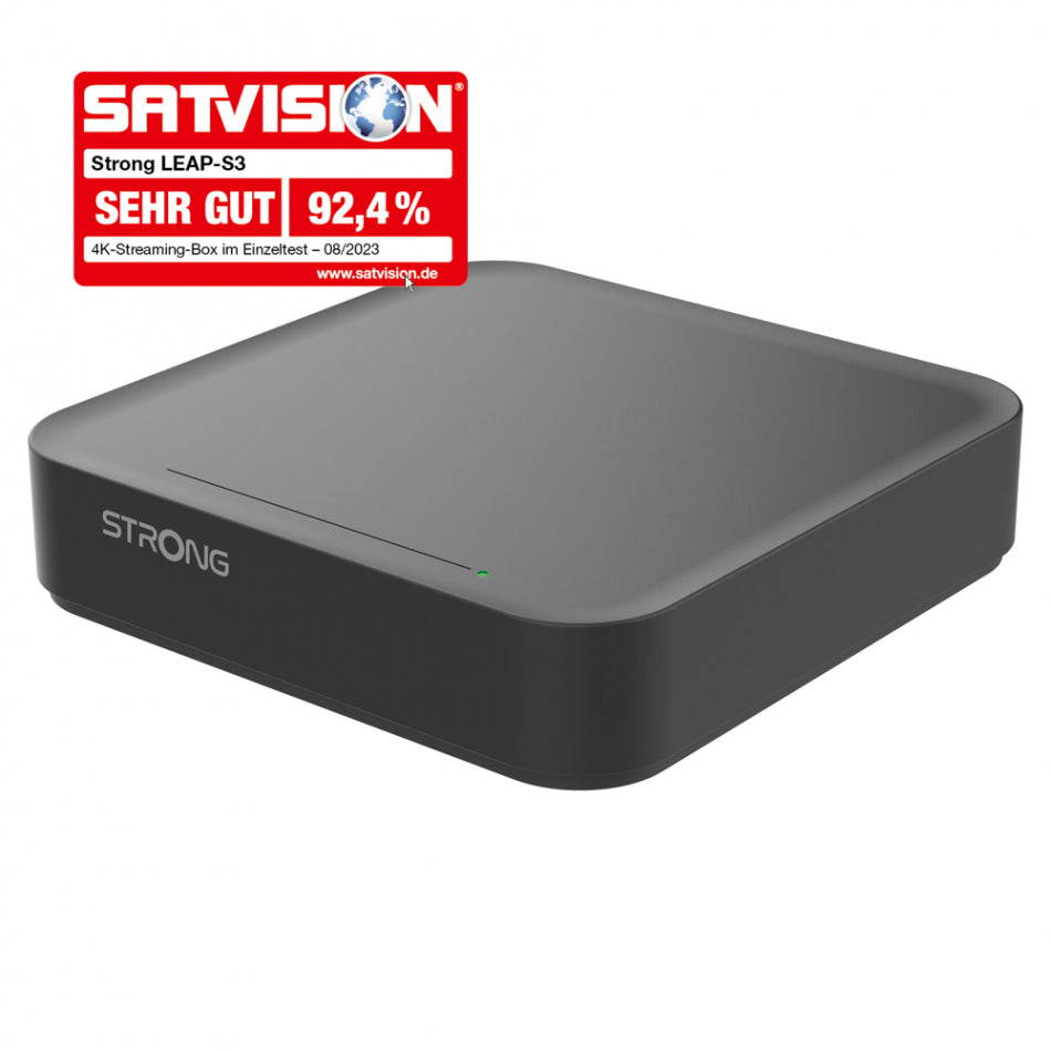 Strong LEAP-S3 4K UHD Android TV Box Media Player with Chromecast