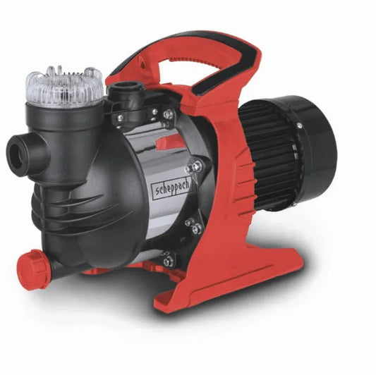 Scheppach GP1400JET Powerful 1300W Garden Pump 6000 L/h Flow Rate - Gomix Brands Outlet