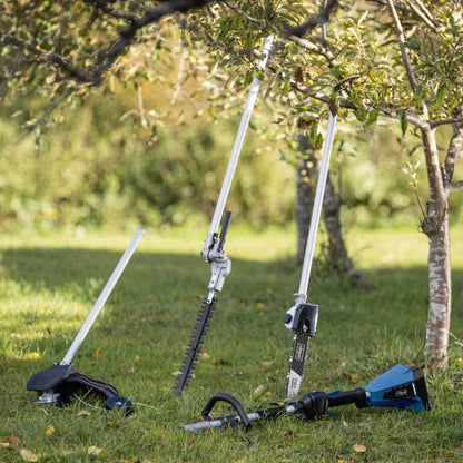 Scheppach 40V Cordless Multi-Tool System: Trimmer, Cutter, Hedge Trimmer, Pole Pruner