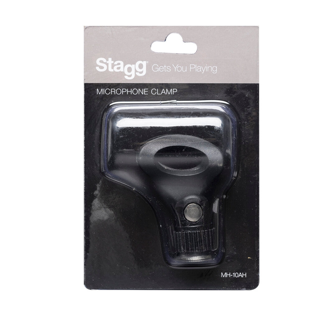 Stagg Nylon Microphone Clamp Flexible Unbreakable 5/8" Brass Thread