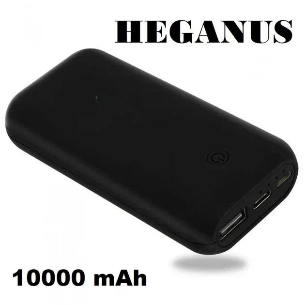 Heganus XHC-009 Portable Power Bank 10000mAh Compact External Battery - Gomix Brands Outlet