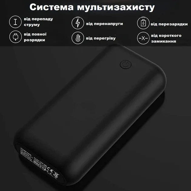 Heganus XHC-009 Portable Power Bank 10000mAh Compact External Battery - Gomix Brands Outlet