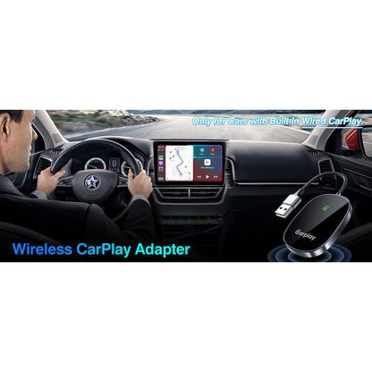 2025 Upgraded Wireless CarPlay Adapter for iPhone - Seamless Plug & Play Conversion