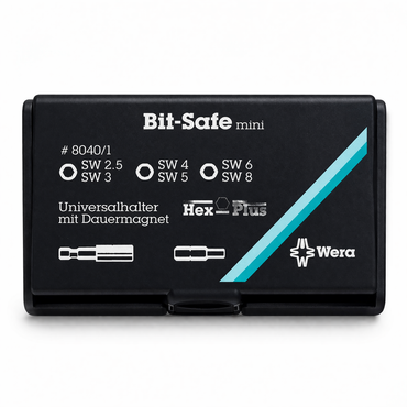 Wera Hex-Plus 7-Pc Bit-Safe mini-Set