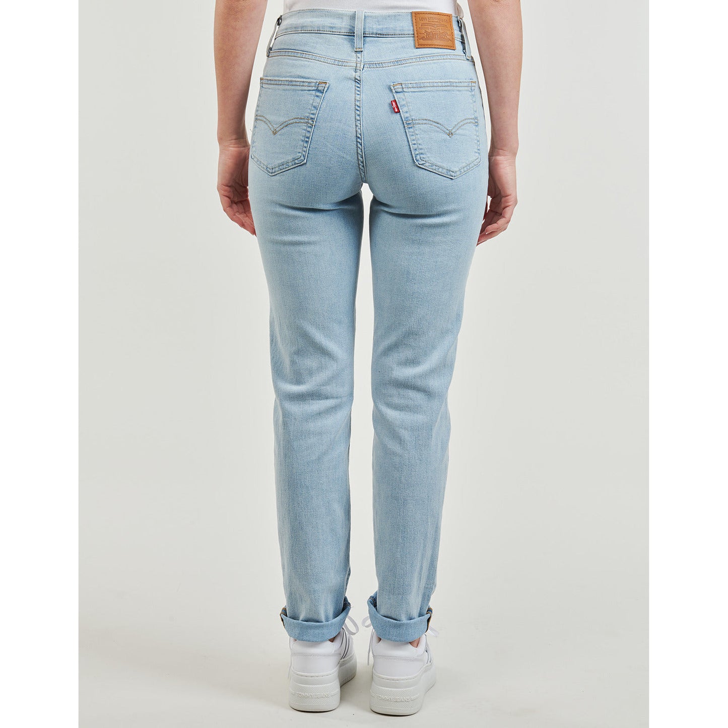 Levi's 724 High Rise Straight Lightweight Blue Women's Jeans