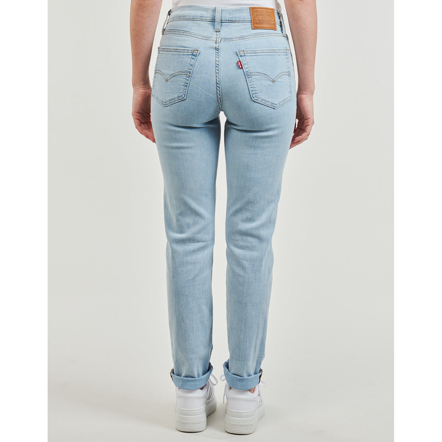 Levi's 724 High Rise Straight Lightweight Blue Women's Jeans