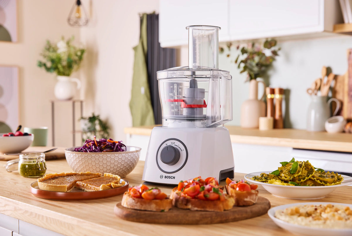Bosch MultiTalent 3 Food Processor White 700W