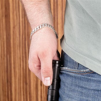 Compact 3W CREE LED Pocket Torch - Bright 85 Lumen Aluminum Flashlight
