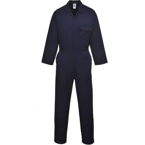 Portwest Navy Standard Coverall – Durable Non‑Shrinking Workwear