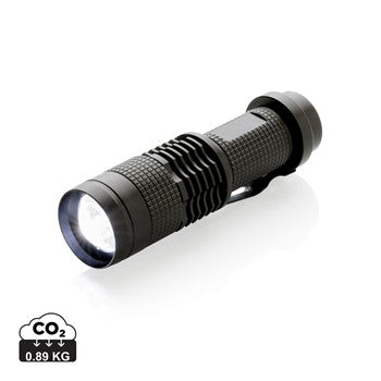 Compact 3W CREE LED Pocket Torch - Bright 85 Lumen Aluminum Flashlight