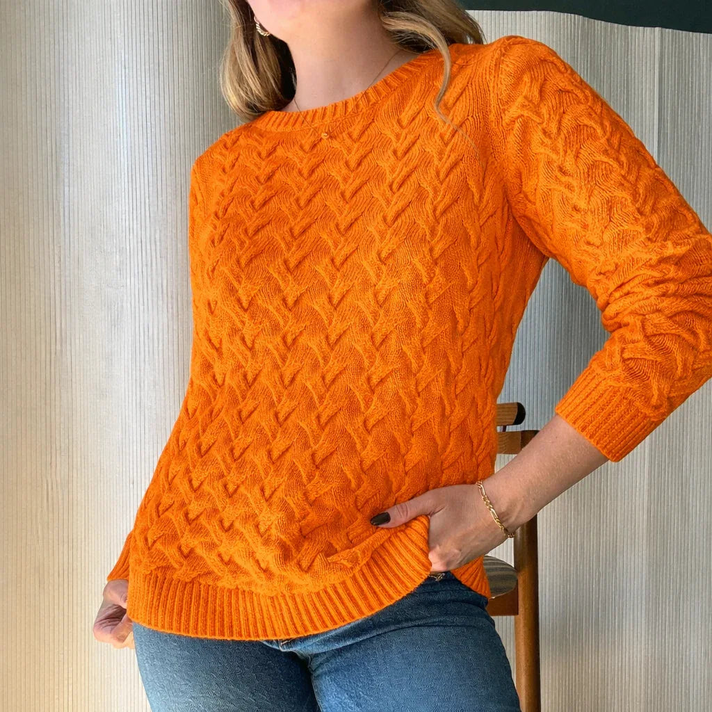 Lands’ End Cable Knit Sweater - Gomix Brands Outlet