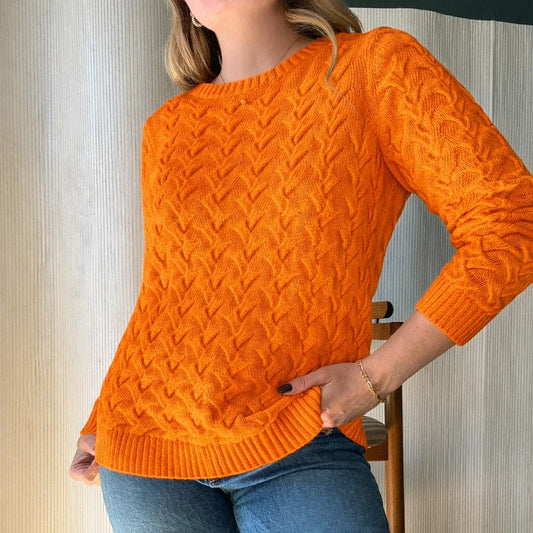 Lands’ End Cable Knit Sweater - Gomix Brands Outlet