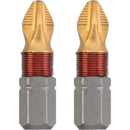 KWB 2 Bits 25mm Titane Ph 3 Carte